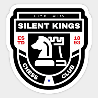 Silent Kings Chess Club Sticker